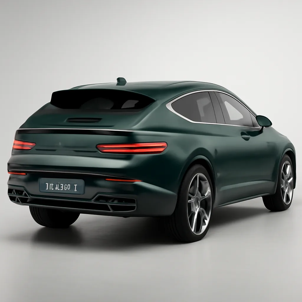 Genesis GV80 Coupe 2024–2026, 3/4 зад