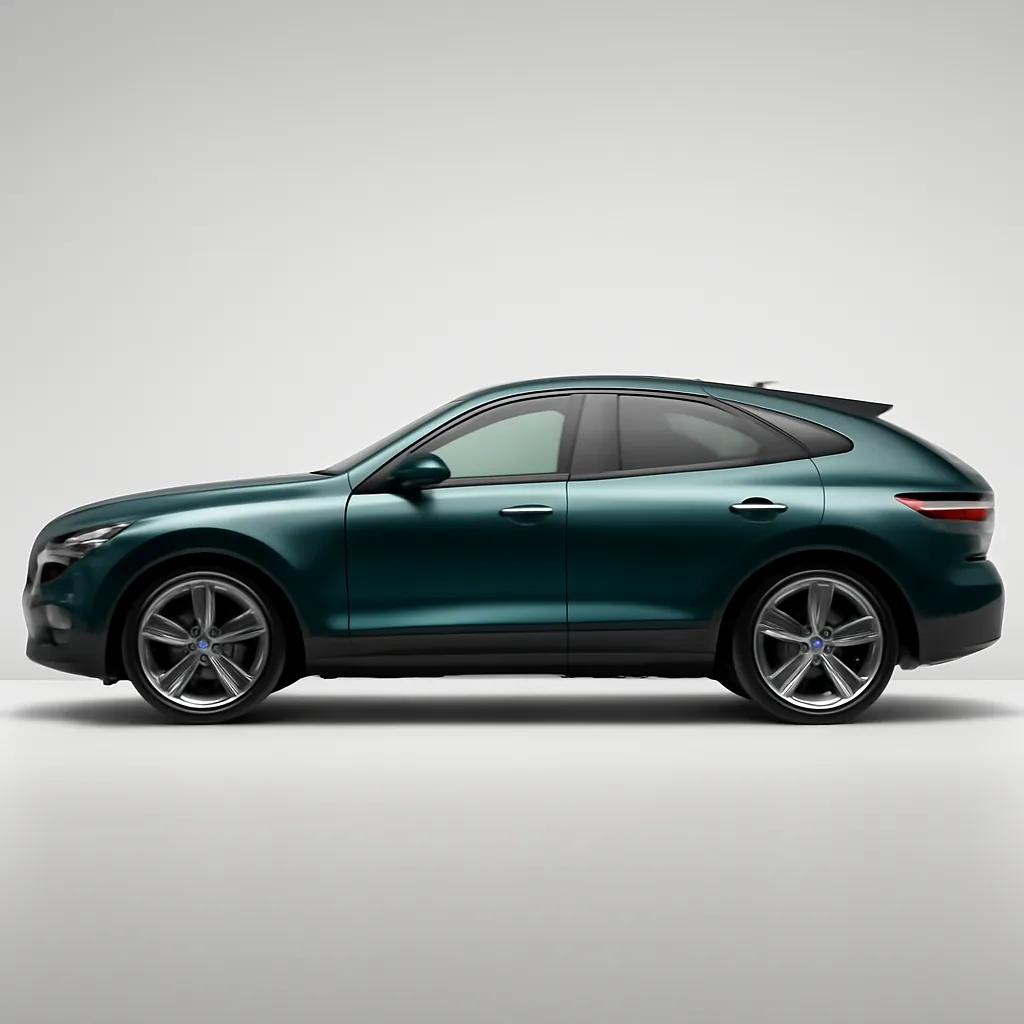 Genesis GV80 Coupe 2024–2026, вид сбоку