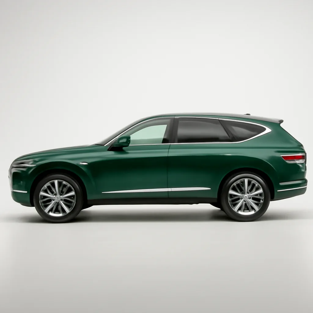 Genesis GV80 2021–2023, вид сбоку