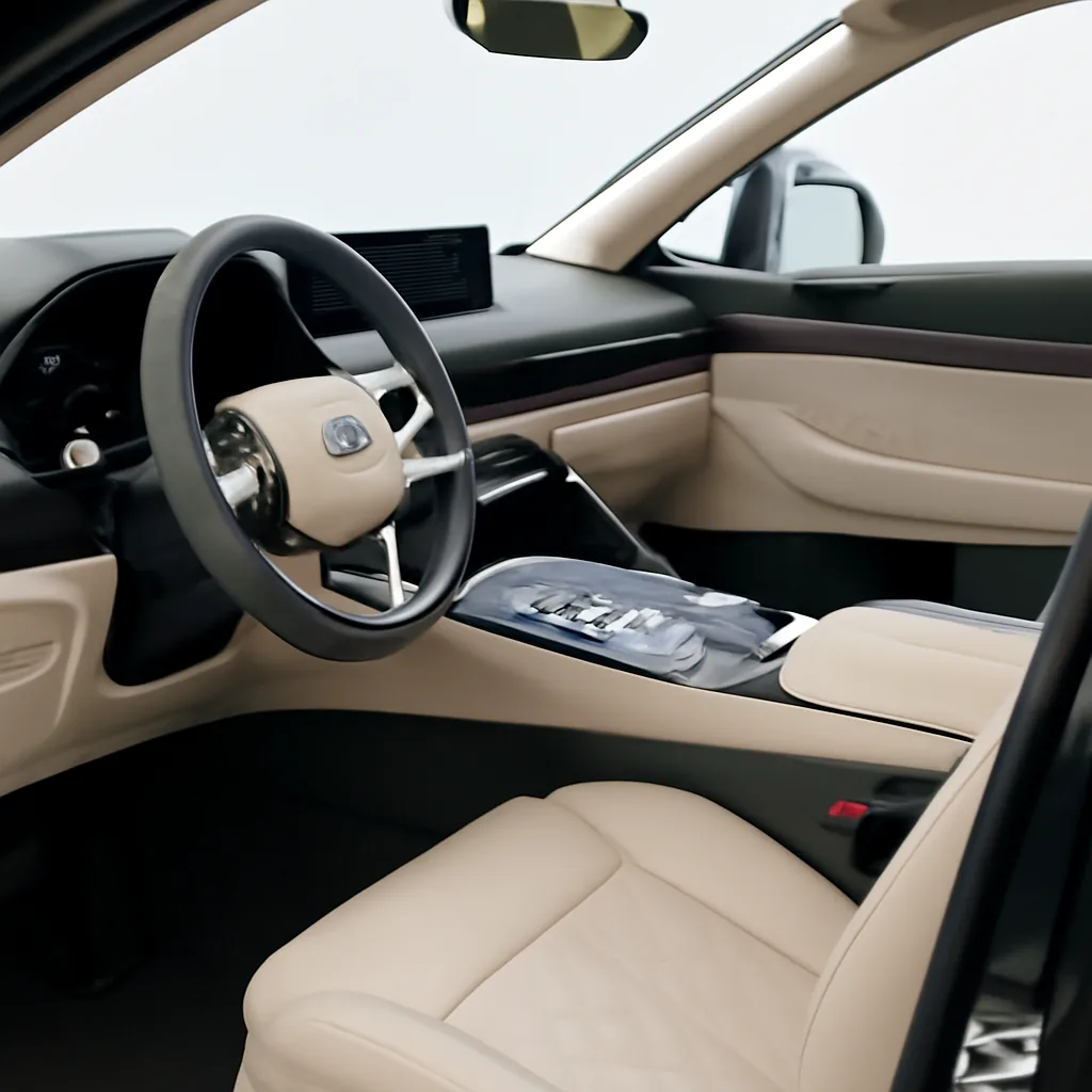 Genesis GV80 2021–2023, интерьер · приборная панель