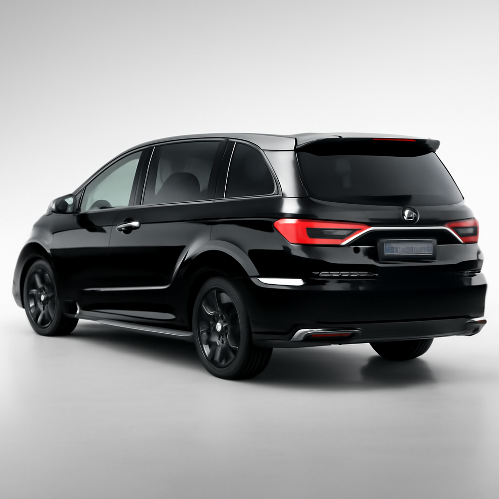 Honda Odyssey 2024 года, 3/4 фронт — 3/4 зад