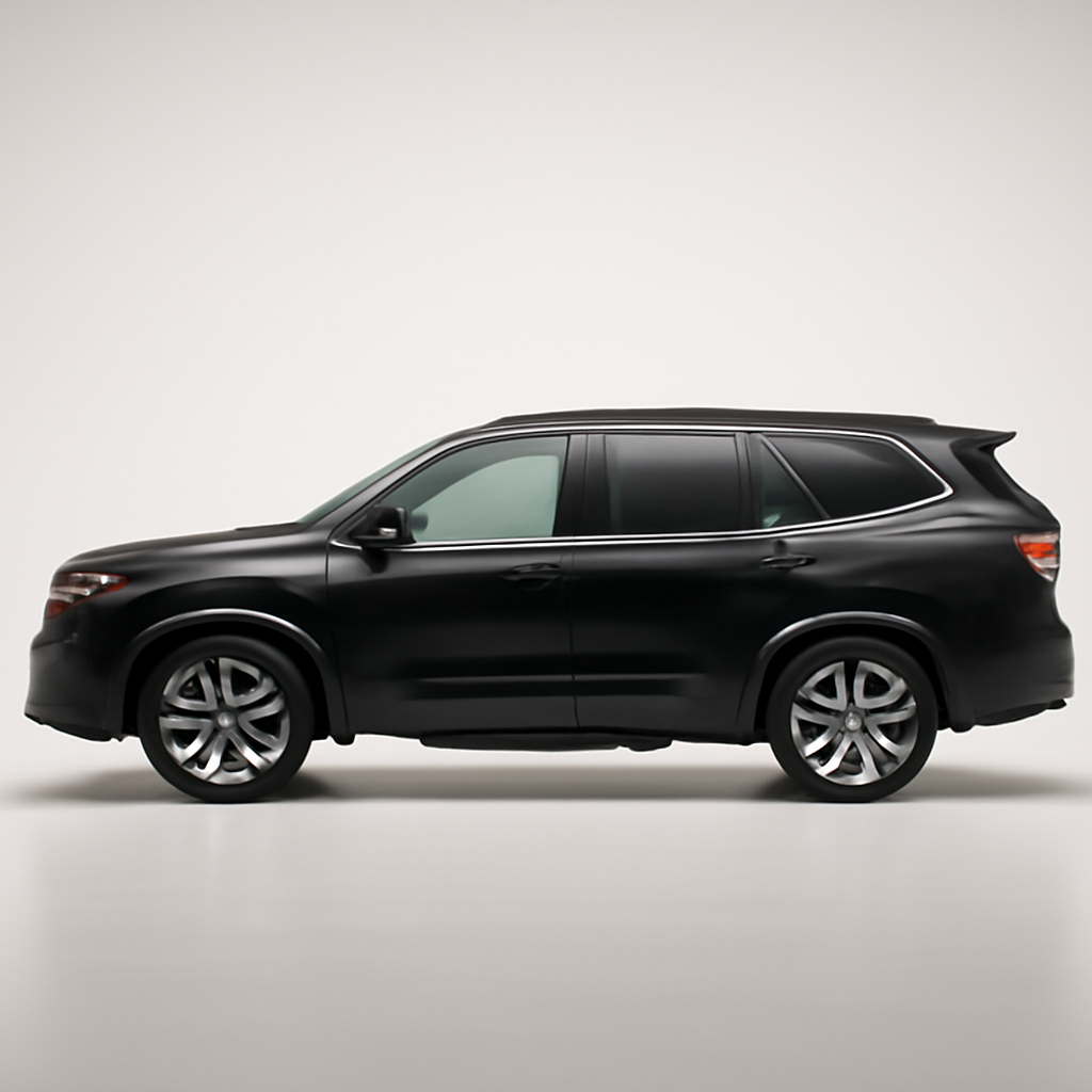 Honda Pilot 2025 года, 3/4 фронт — Профиль