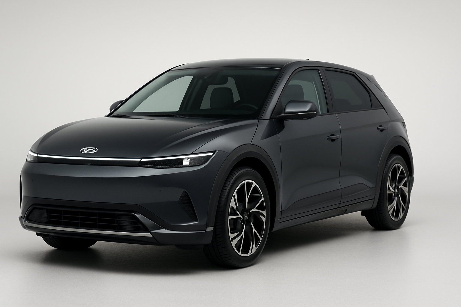Hyundai Ioniq 5 2022 года, 3/4 фронт