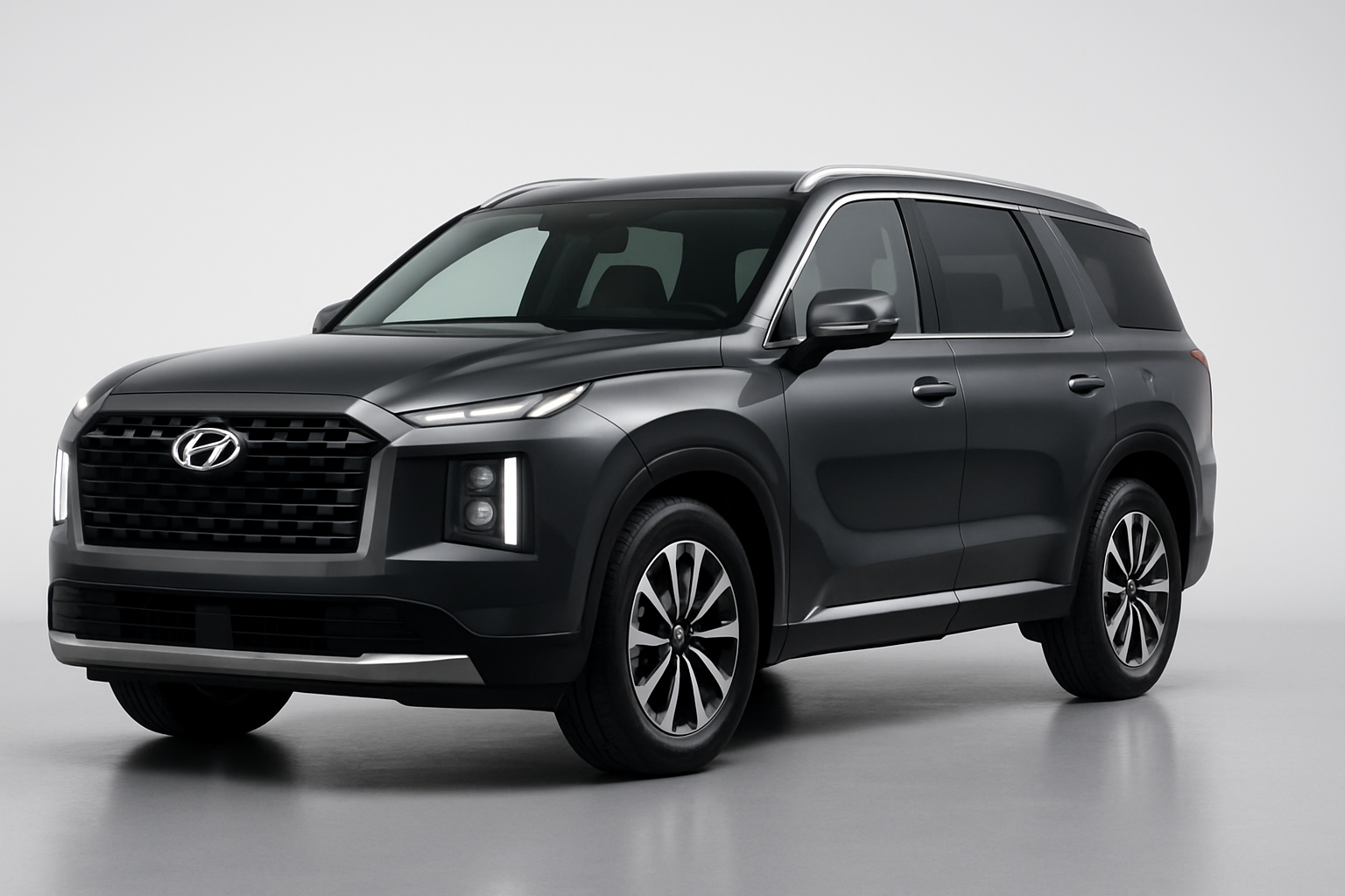 Hyundai Palisade 2022 года, 3/4 фронт