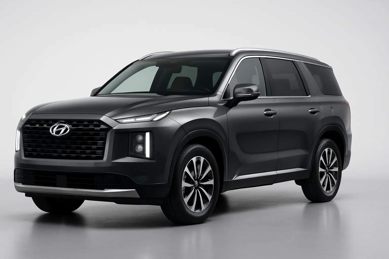 Hyundai Palisade 2021–2023, 3/4 фронт