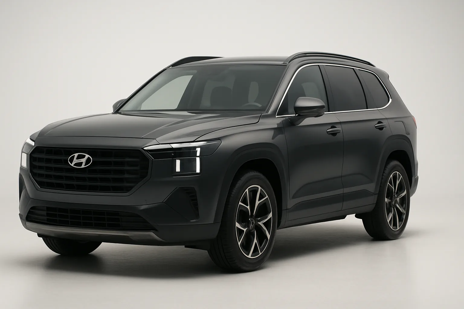 Hyundai Santa Fe 2023–2025, 3/4 фронт