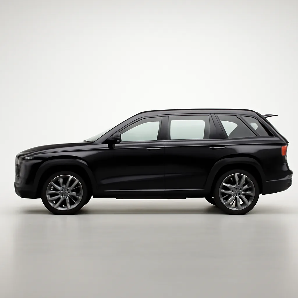 Hyundai Santa Fe 2023–2025, вид сбоку