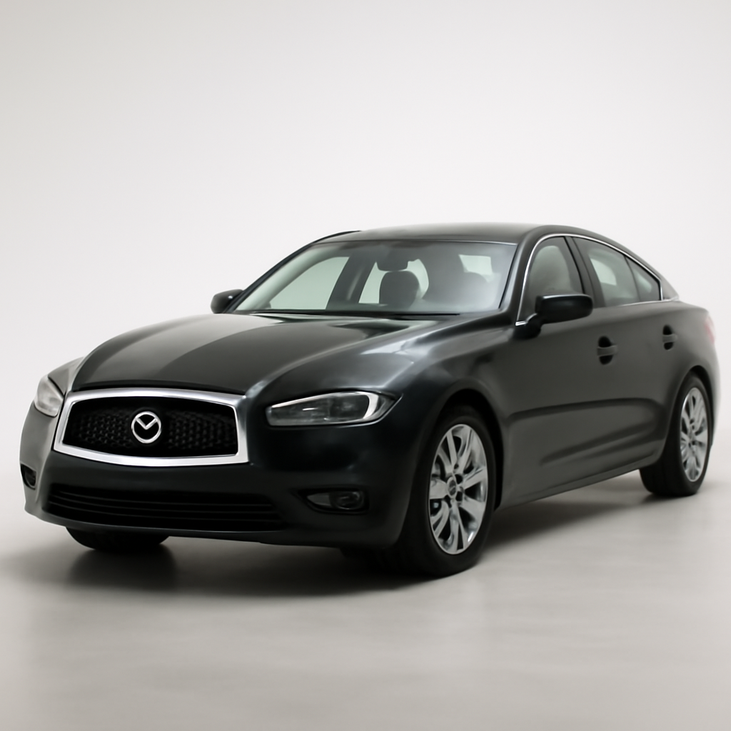 Infiniti Q50 2024 года, 3/4 фронт — 3/4 фронт