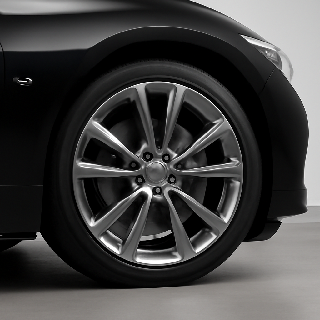 Infiniti Q50 2024 года, 3/4 фронт — Деталь