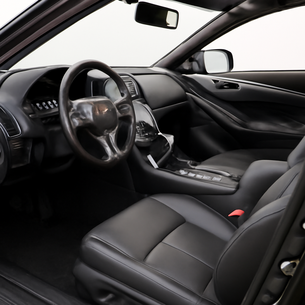 Infiniti Q60 2020 года, 3/4 фронт — Интерьер