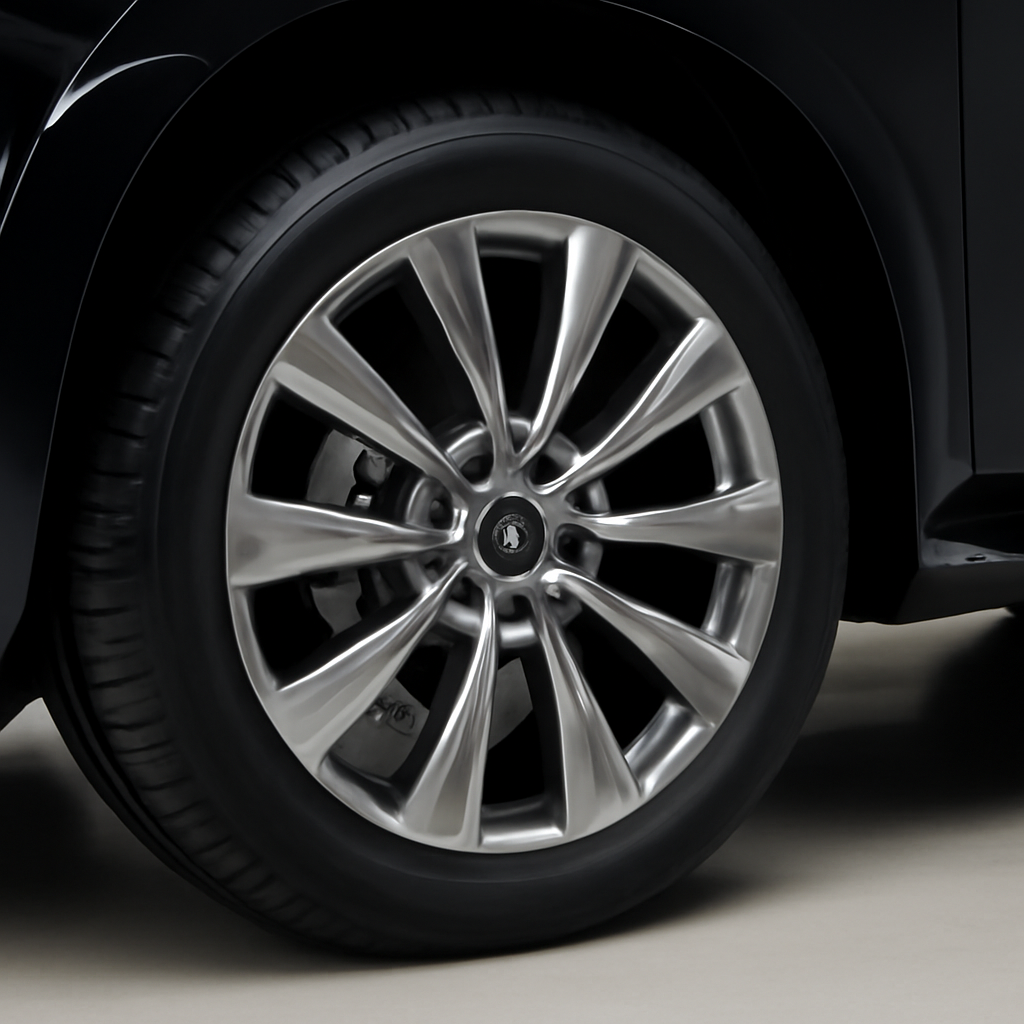 Infiniti QX80 2025 года, 3/4 фронт — Деталь