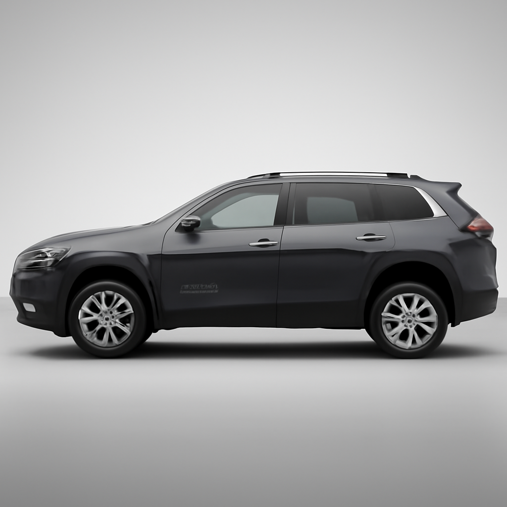 Jeep Cherokee 2020 года, 3/4 фронт — Профиль