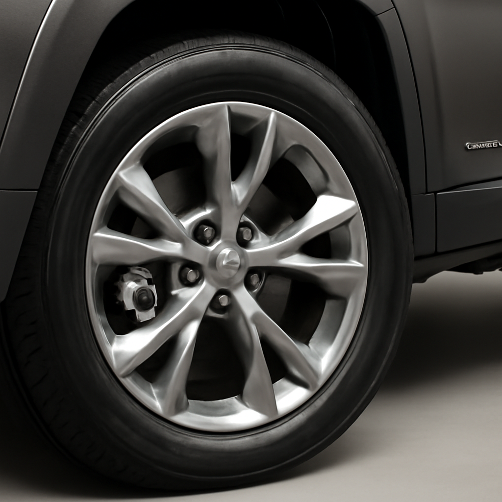 Jeep Cherokee 2020 года, 3/4 фронт — Деталь