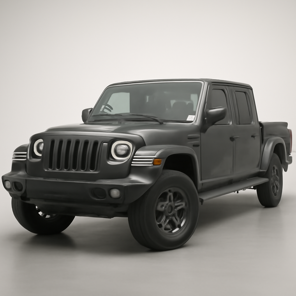 Jeep Gladiator 2024 года, 3/4 фронт — 3/4 фронт