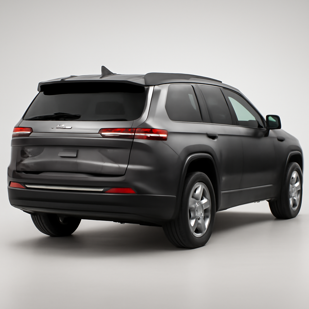 Jeep Grand Cherokee 2024 года, 3/4 фронт — 3/4 зад