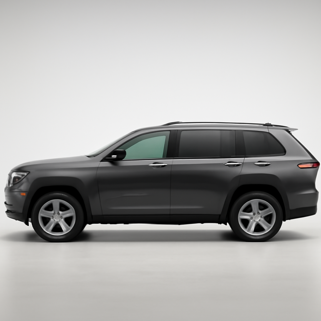 Jeep Grand Cherokee 2024 года, 3/4 фронт — Профиль