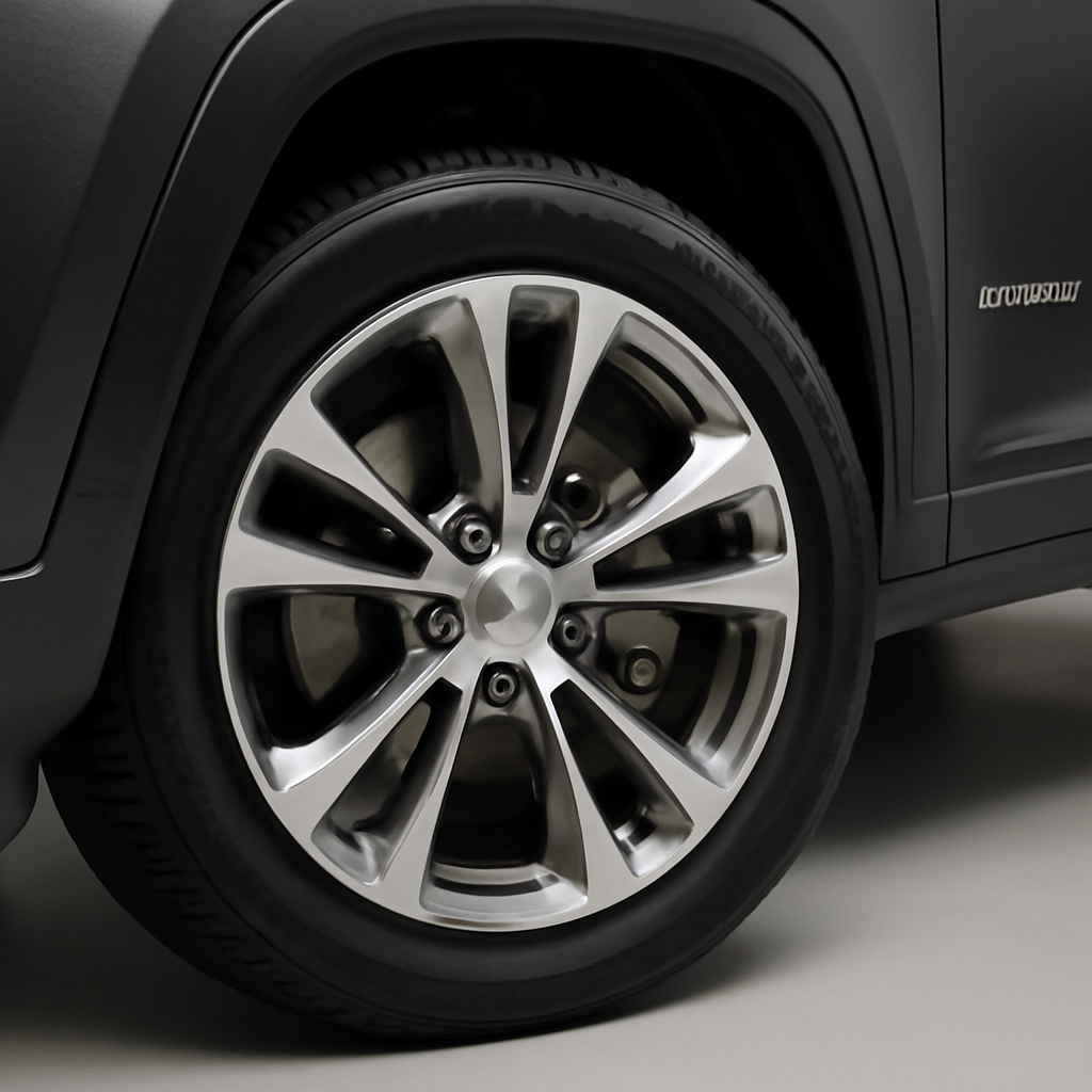 Jeep Grand Cherokee 2024 года, 3/4 фронт — Деталь