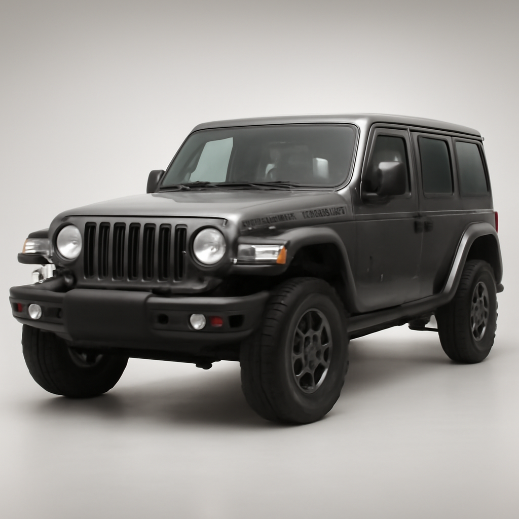 Jeep Wrangler 2026 года, 3/4 фронт — 3/4 фронт