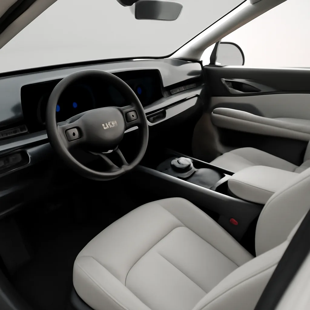 Kia EV9 2023–2025, интерьер · приборная панель