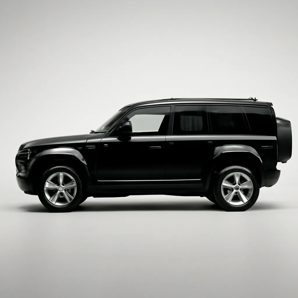 Land Rover Defender 2019–2021, вид сбоку