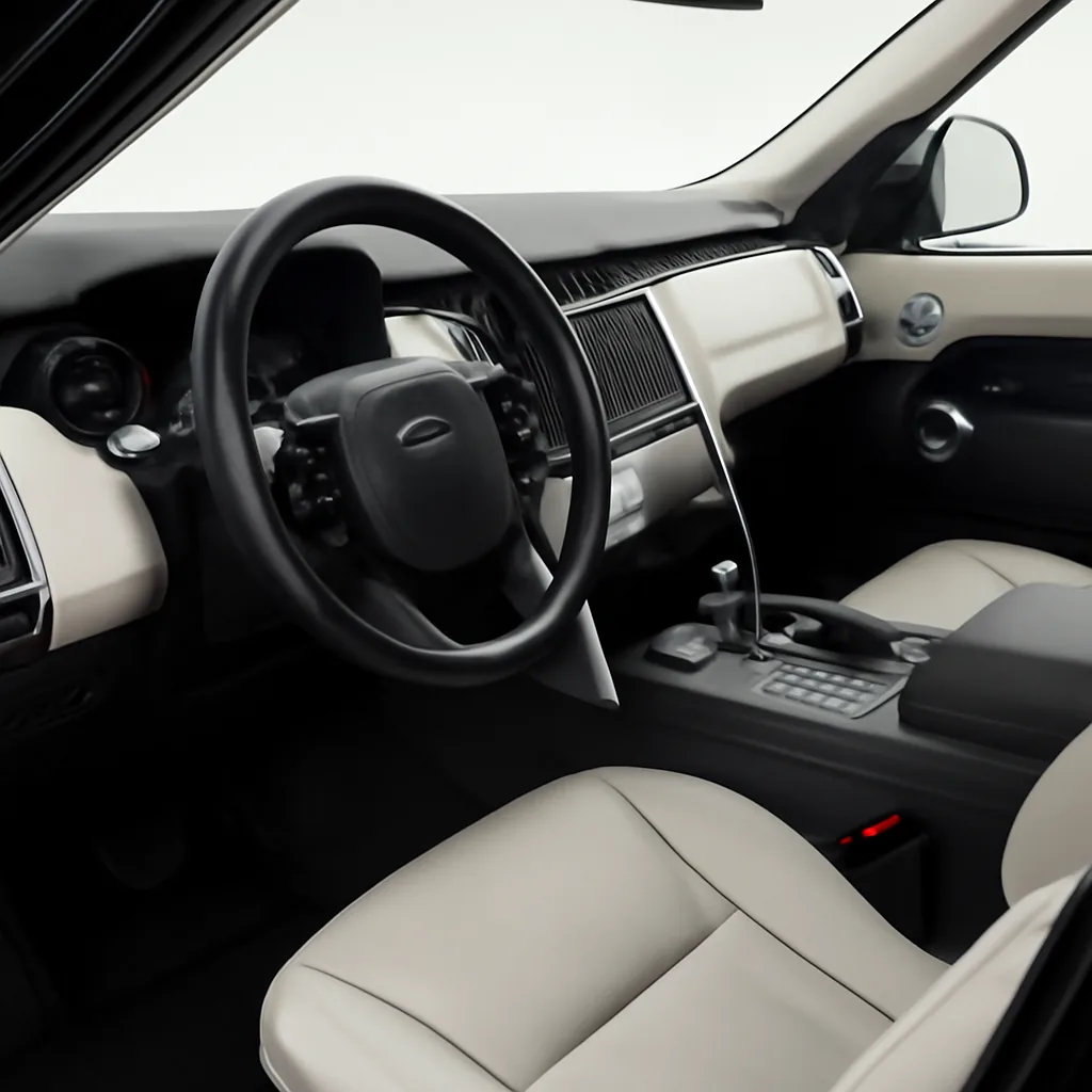 Land Rover Discovery 2021–2023, интерьер · приборная панель