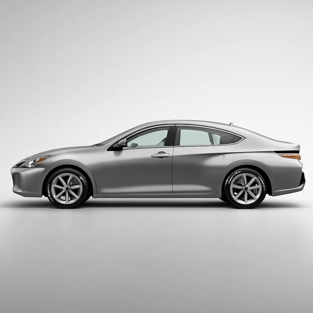 Lexus ES 2021–2023, вид сбоку