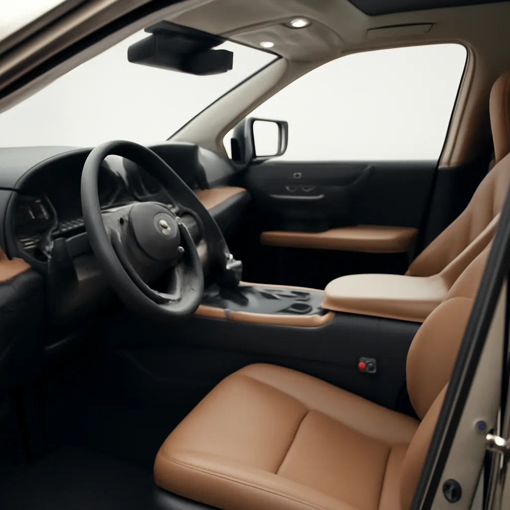 Lexus GX 2024–2026, интерьер · приборная панель