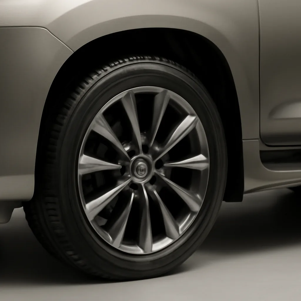 Lexus GX 2024–2026, колёсный диск крупным планом