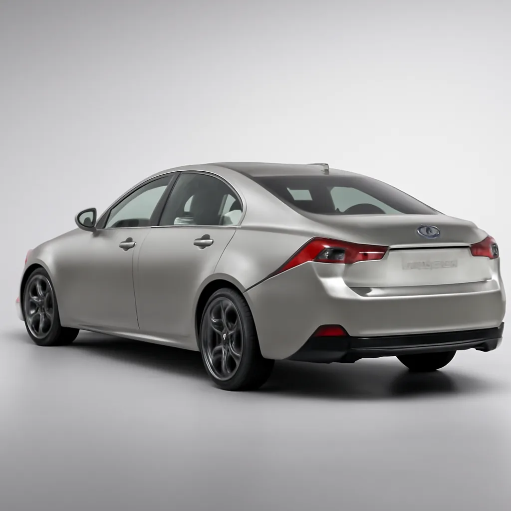 Lexus IS 2019–2021, 3/4 зад