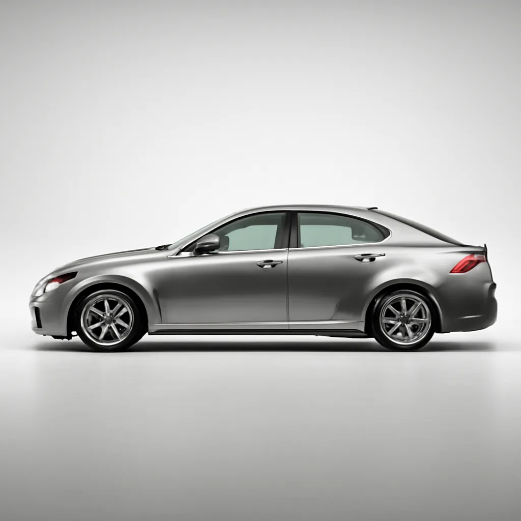 Lexus IS 2019–2021, вид сбоку