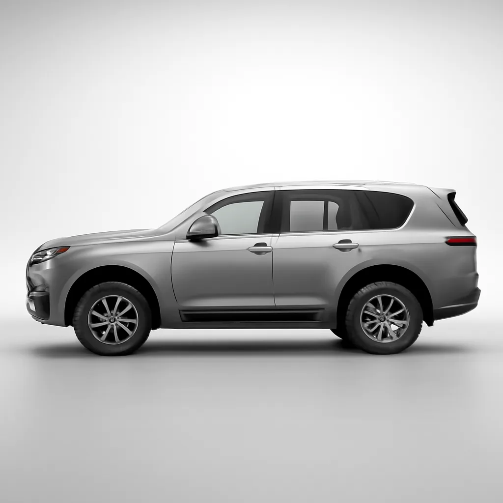 Lexus LX 2024–2026, вид сбоку