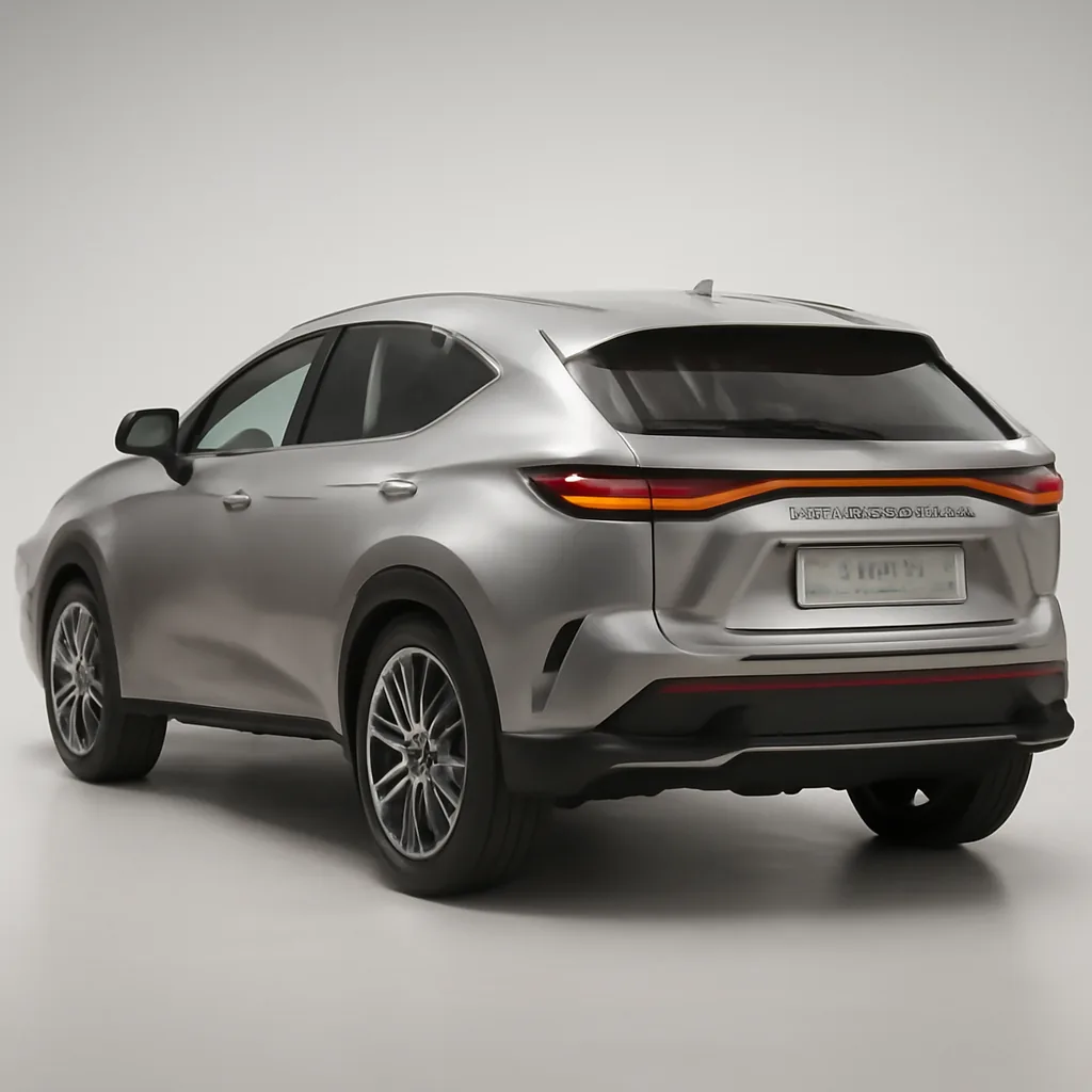 Lexus NX 2020–2022, 3/4 зад
