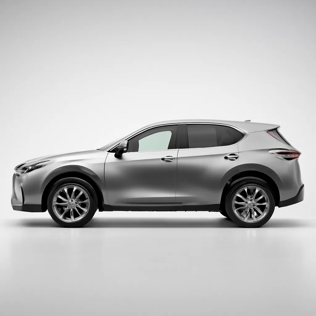 Lexus NX 2020–2022, вид сбоку