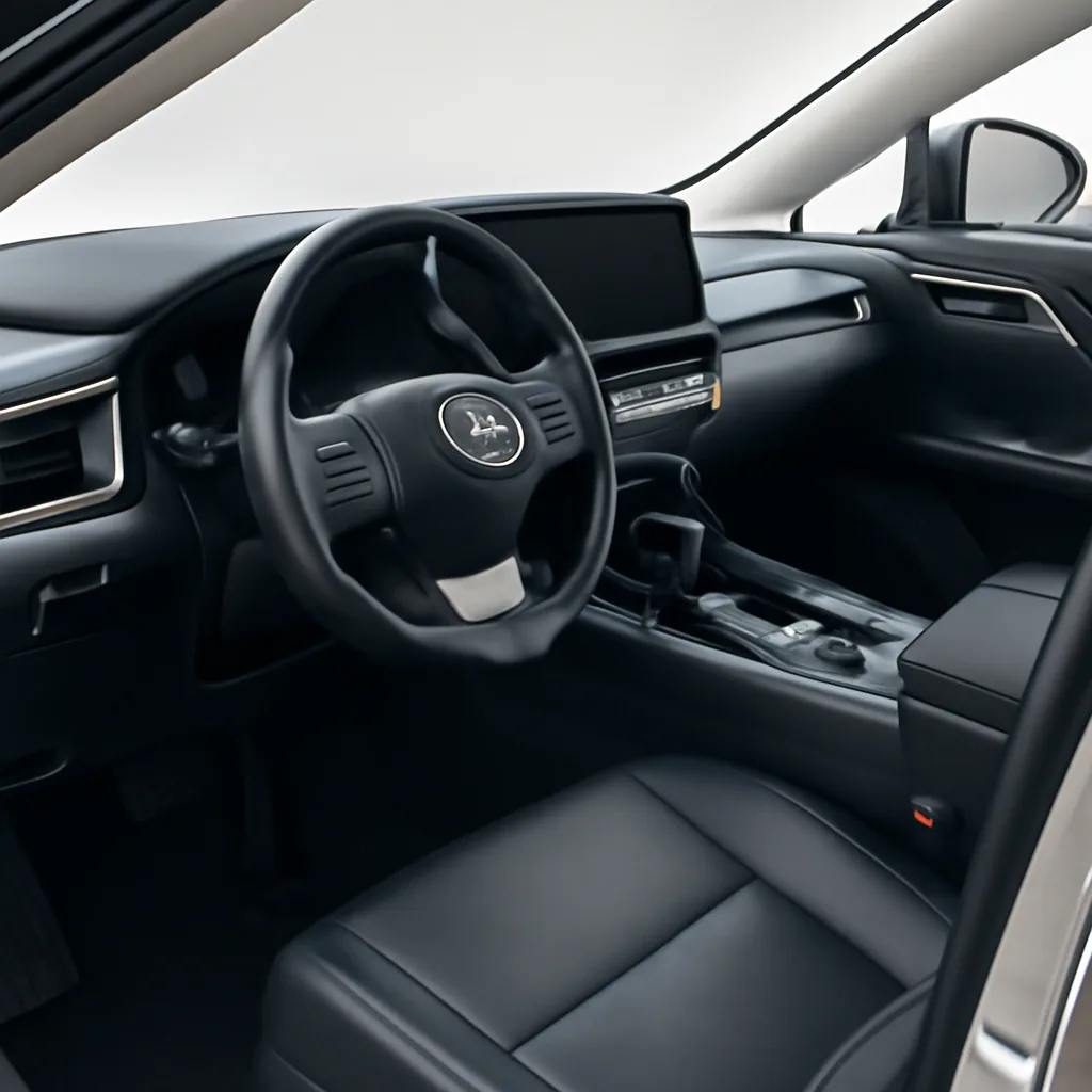 Lexus RX 2021–2023, интерьер · приборная панель