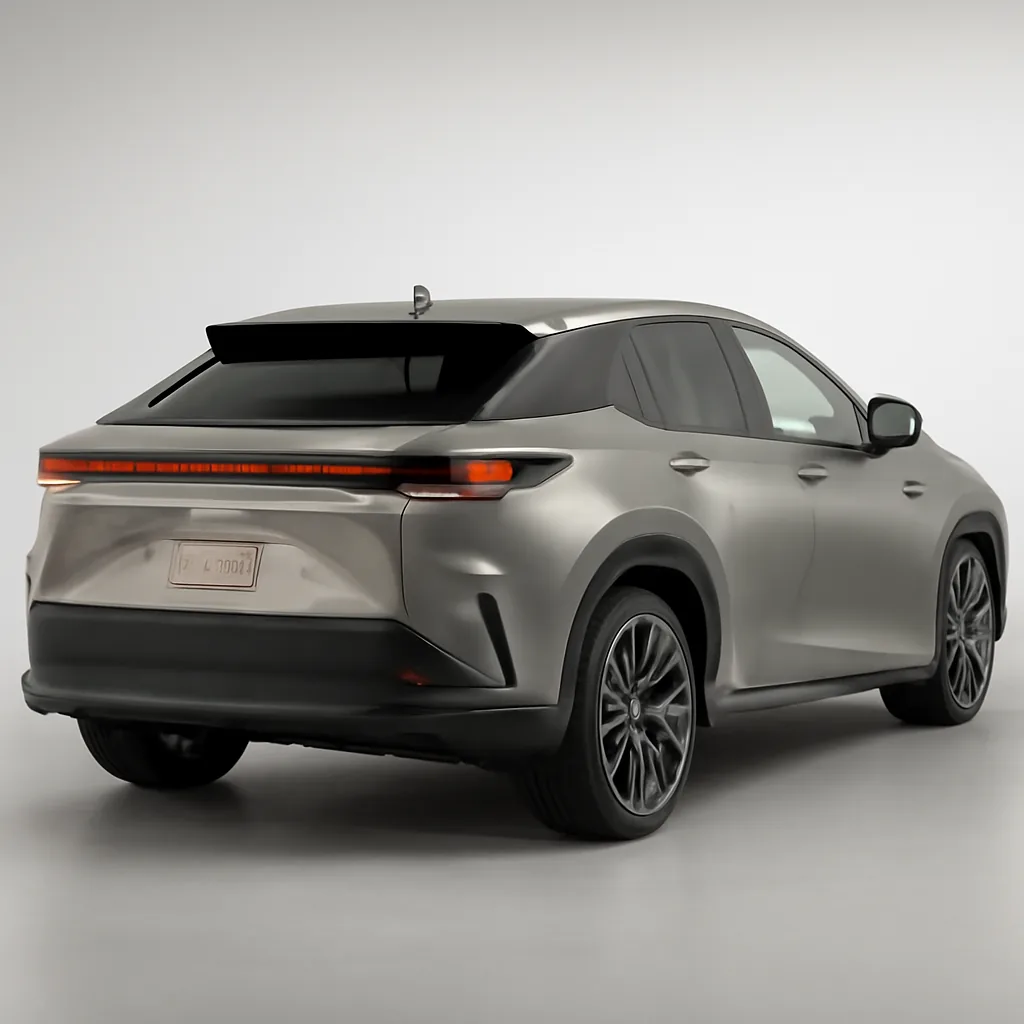 Lexus RZ 2022–2024, 3/4 зад