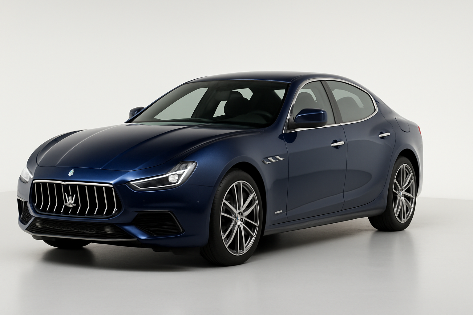 Maserati Ghibli 2014 года, 3/4 фронт