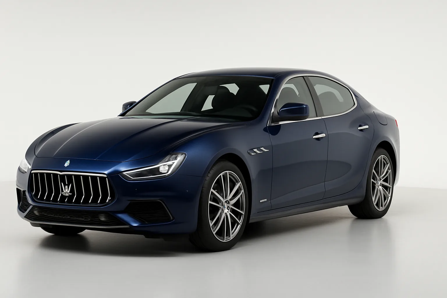 Maserati Ghibli 2022–2024, 3/4 фронт
