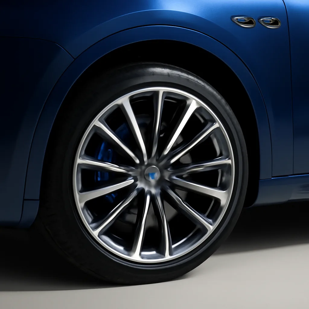 Maserati Grecale 2023–2025, колёсный диск крупным планом