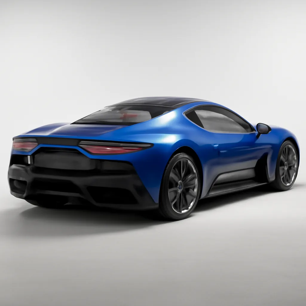 Maserati MC20 2023–2025, 3/4 зад