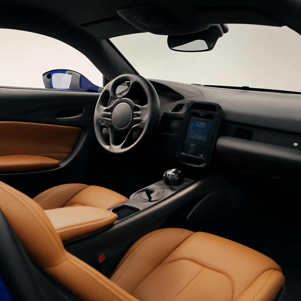 Maserati MC20 2023–2025, интерьер · приборная панель