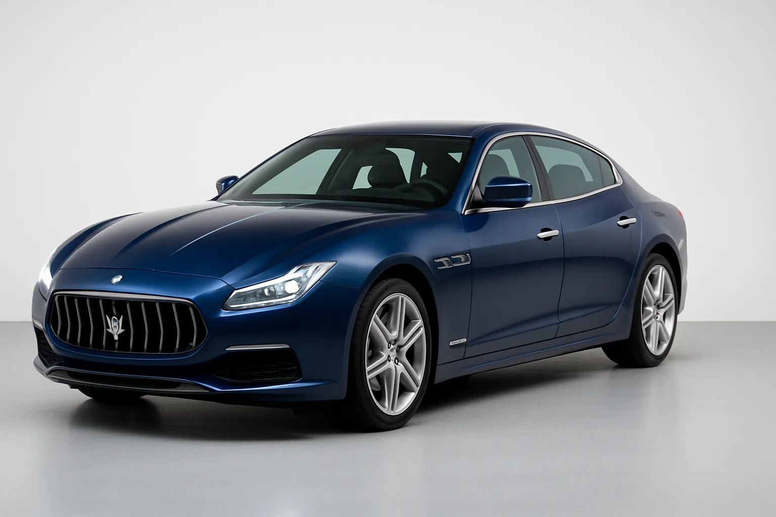 Maserati Quattroporte 2016–2018, 3/4 фронт