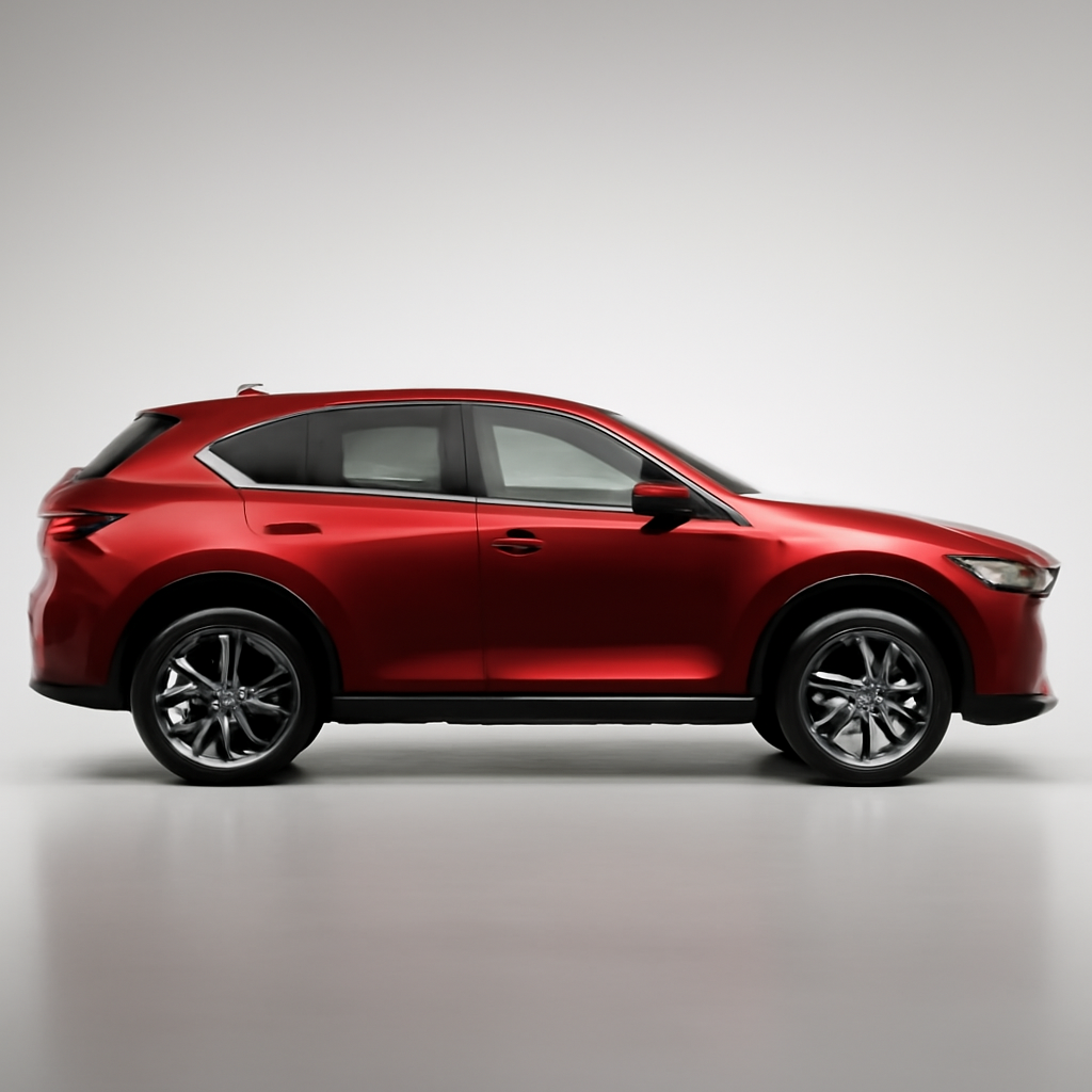 Mazda CX-5 2024 года, 3/4 фронт — Профиль