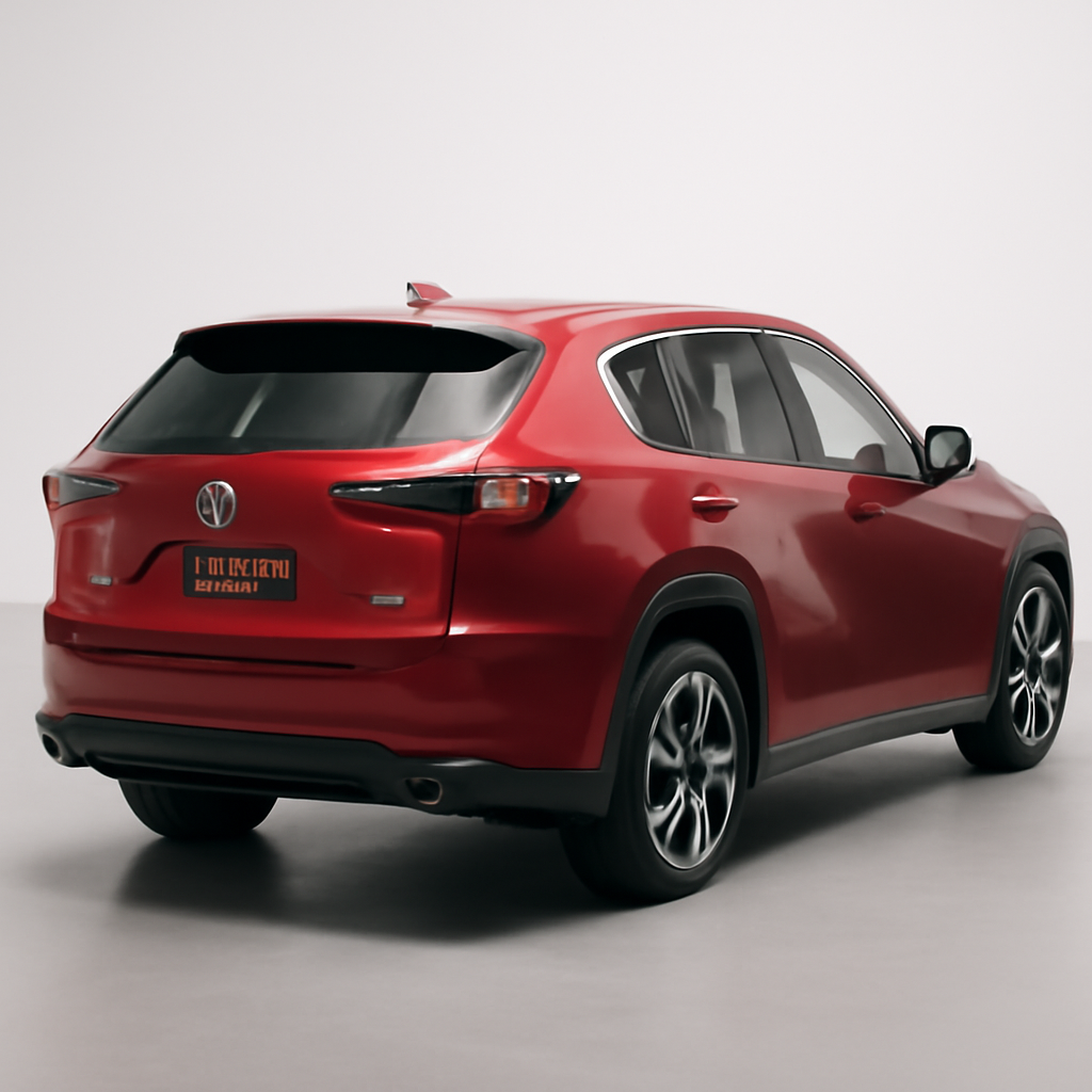 Mazda CX-60 2022 года, 3/4 фронт — 3/4 зад