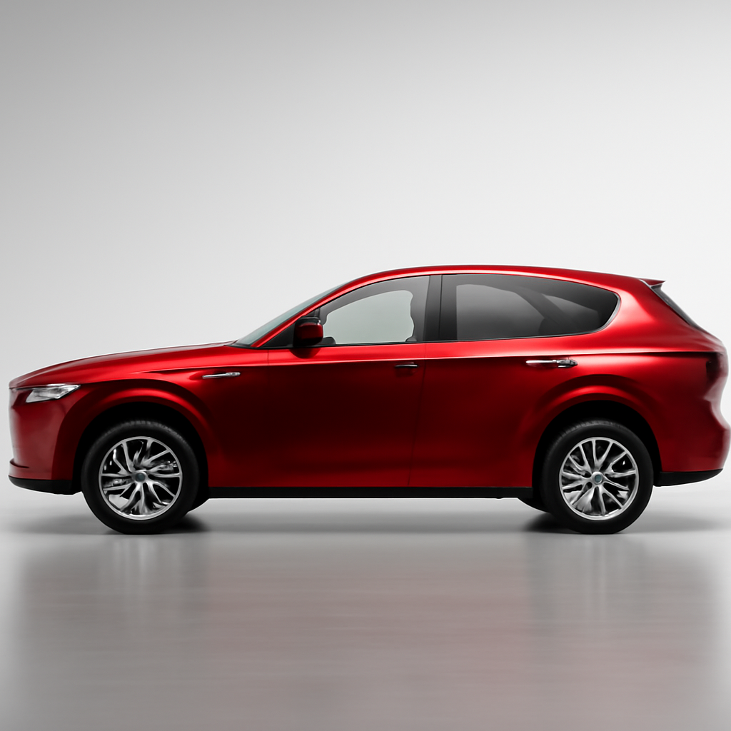Mazda CX-60 2022 года, 3/4 фронт — Профиль