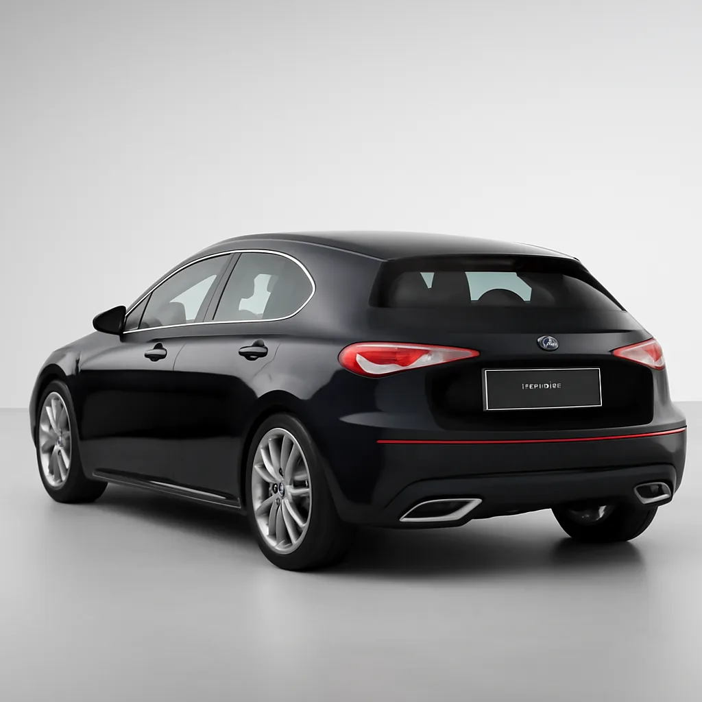 Mercedes-Benz A-Class 2021–2023, 3/4 зад