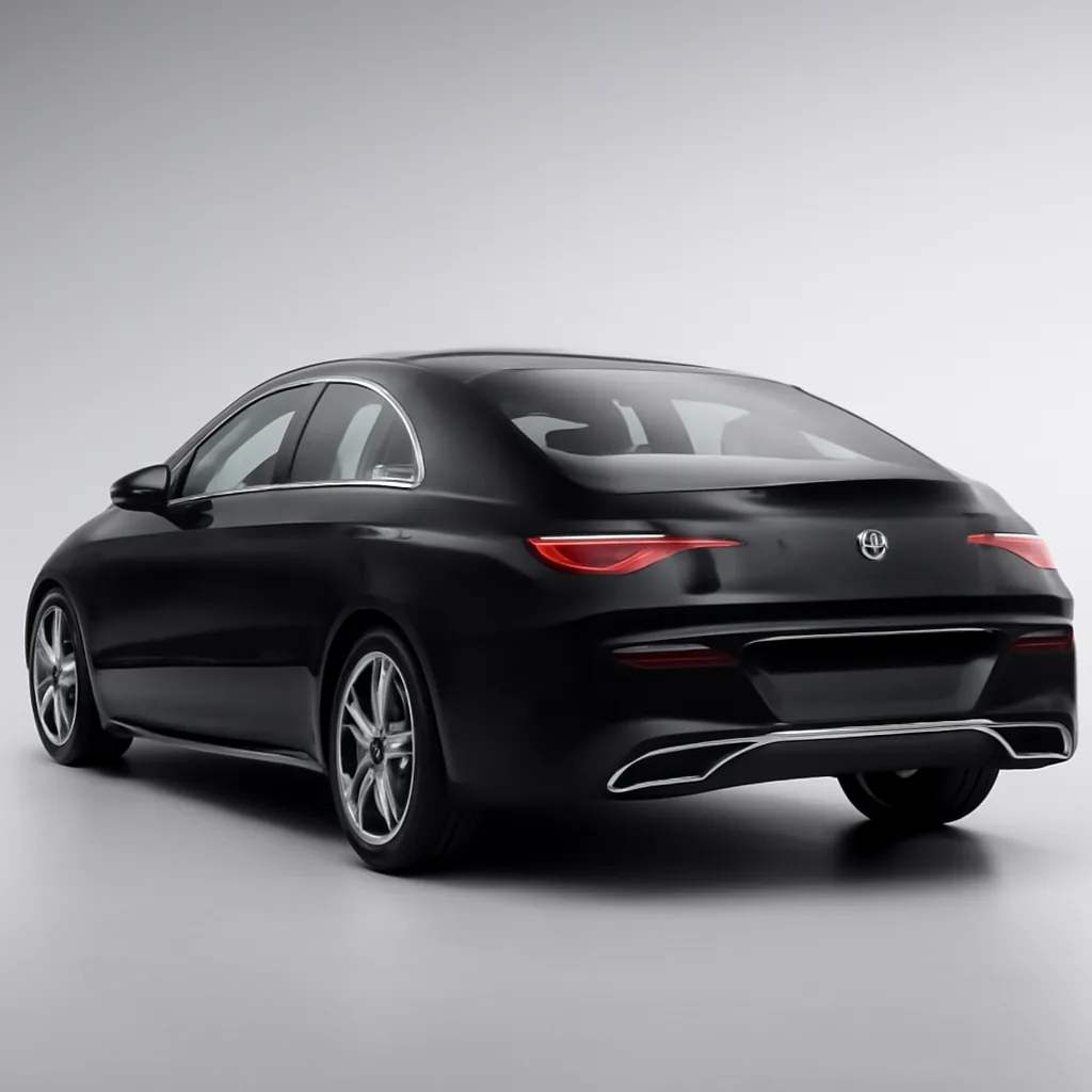 Mercedes-Benz CLA 2021–2023, 3/4 зад