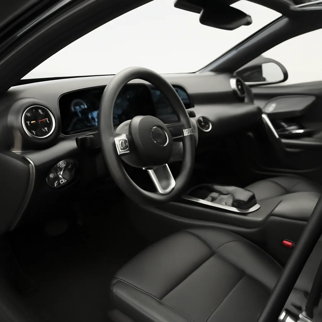 Mercedes-Benz CLA 2021–2023, интерьер · приборная панель
