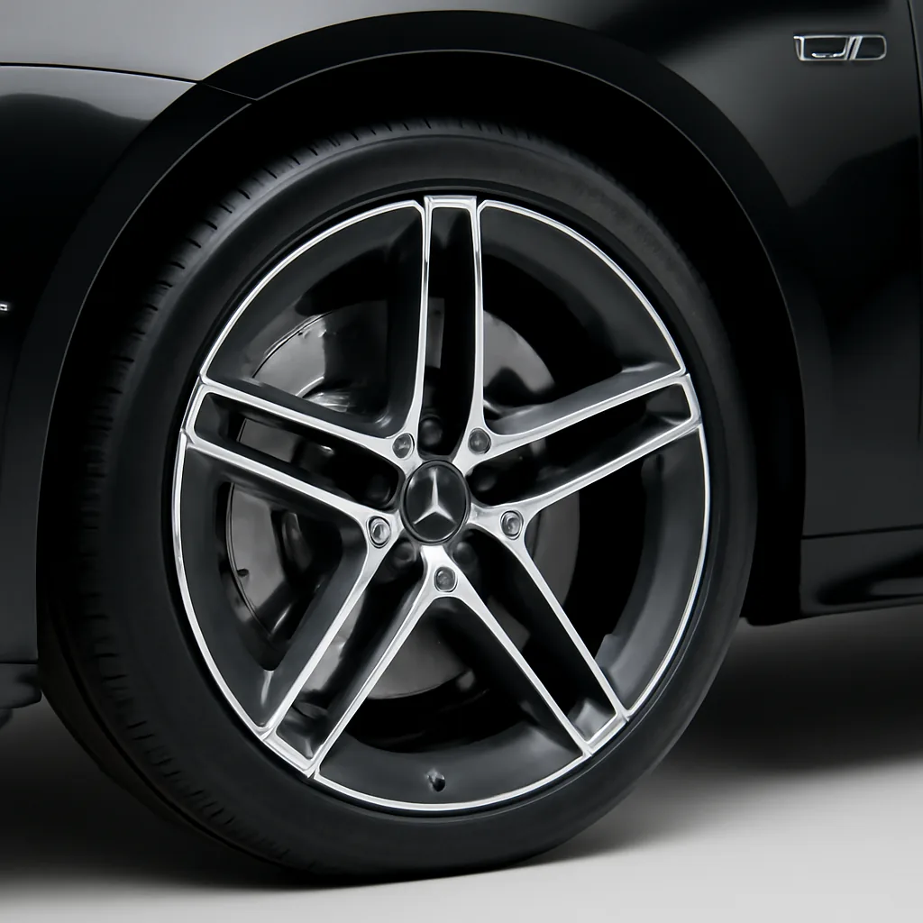 Mercedes-Benz CLS 2023–2024, колёсный диск крупным планом