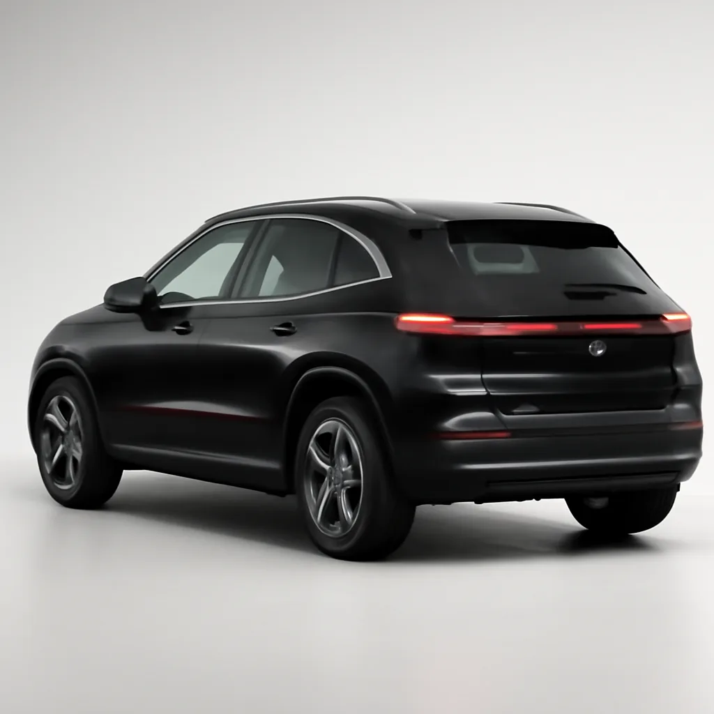 Mercedes-Benz EQA 2022–2024, 3/4 зад