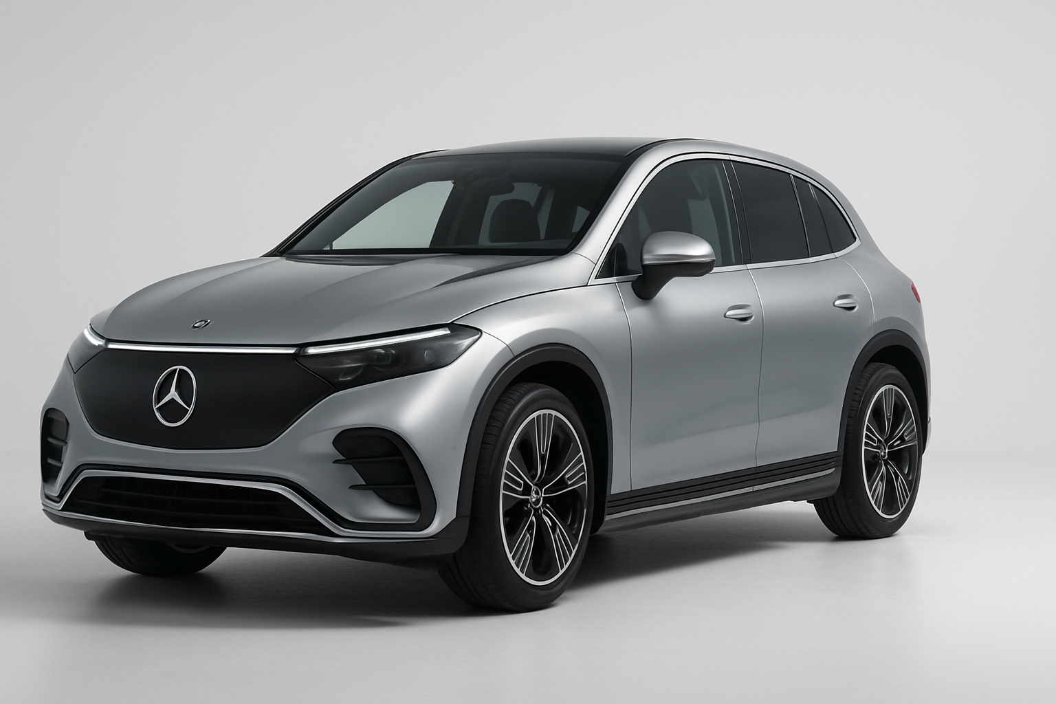 Mercedes-Benz EQE SUV 2024 года, 3/4 фронт